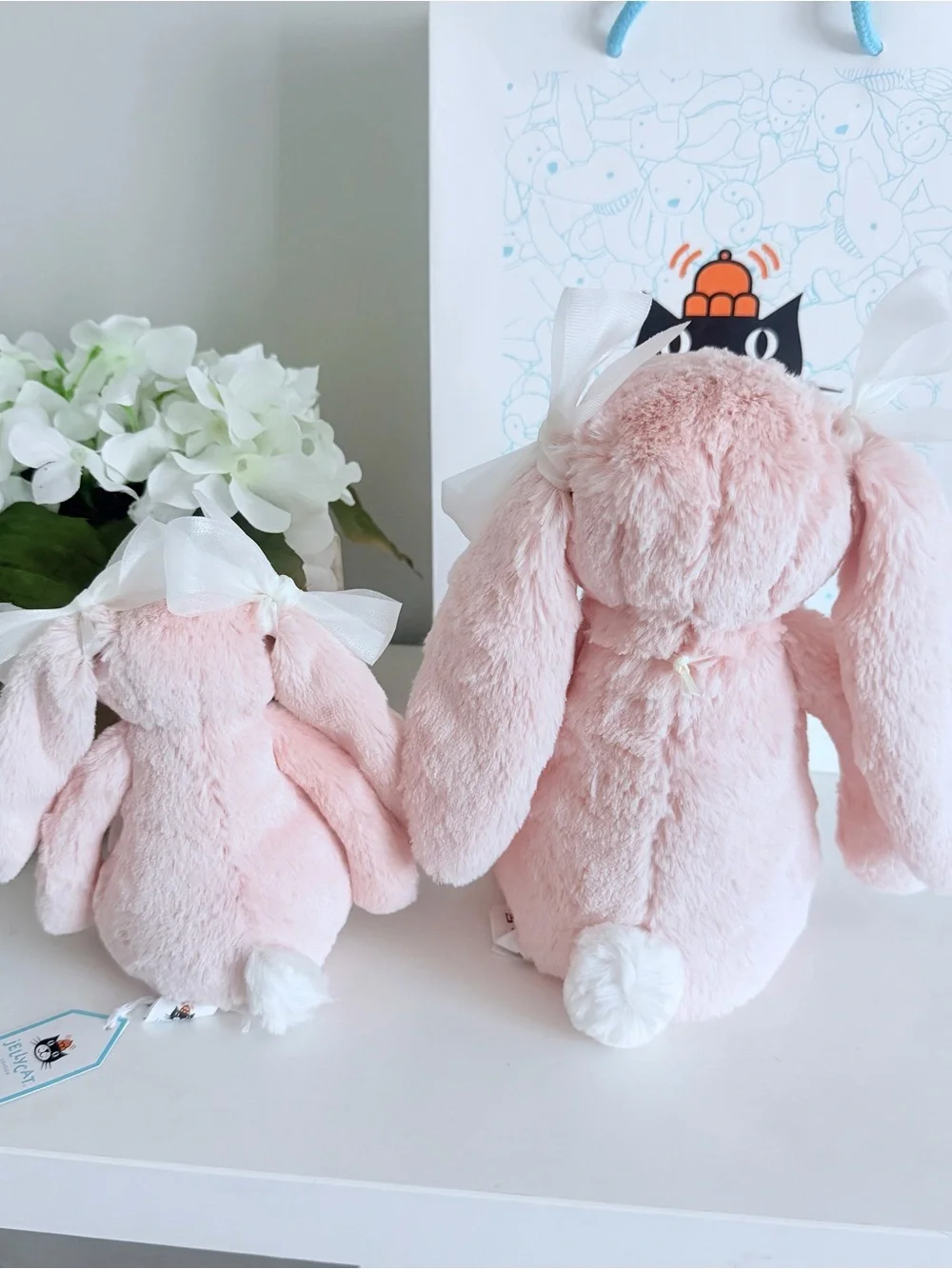 Jellycat Blossom Blush Bunny Cherry Bundle Set! BNWT! Fast shipping